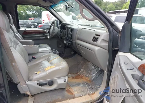 2000 Ford Excursion Limited from USA, damaged, VIN 1FMNU43S0YEE51759